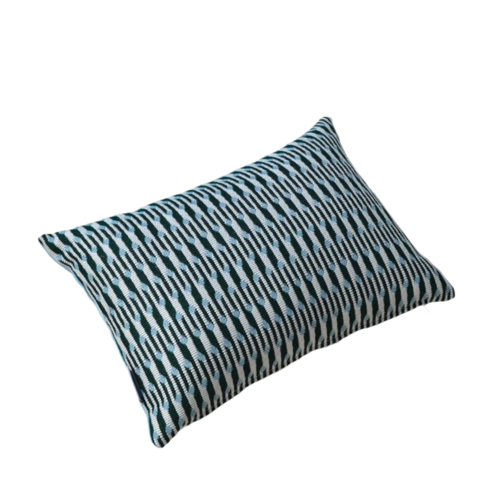Cushion Sunbrella® Marquetry Aqua Blue