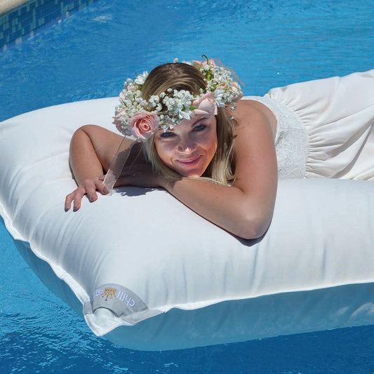 Premium Pool Sitzsack Medi – Luxus für die Ehefrau oder Partnerin