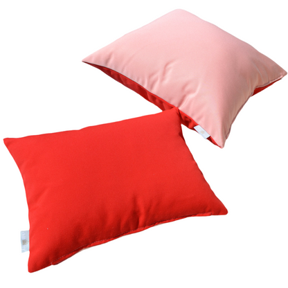 Sunbrella® Double Cushion Red Pink - Set of 2 