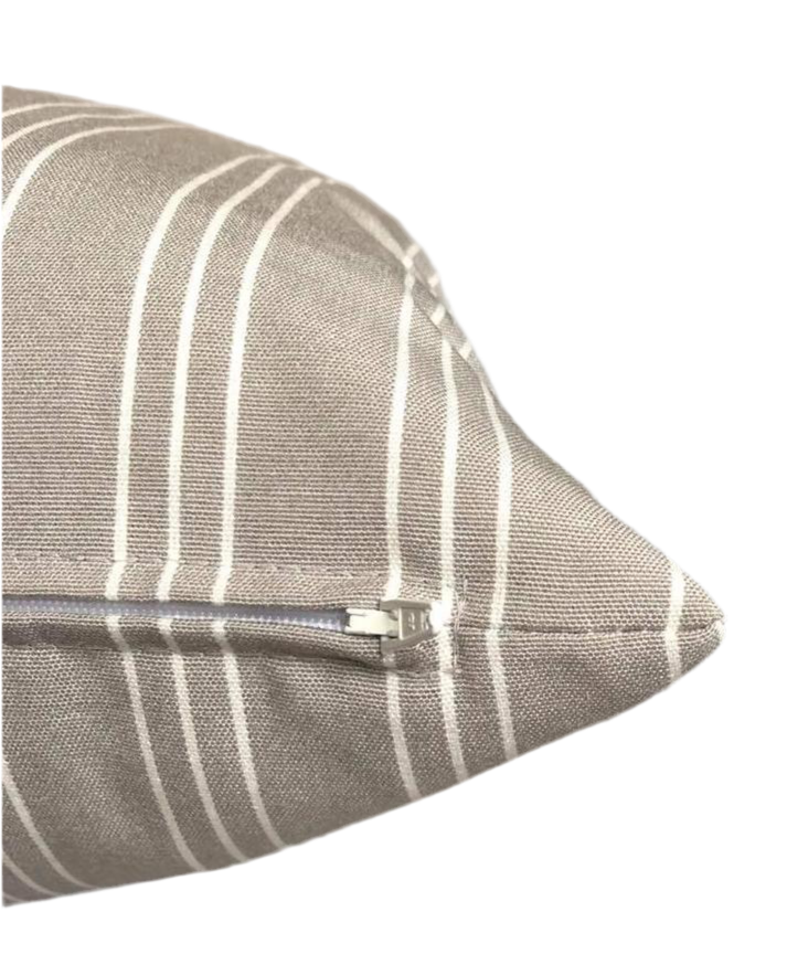 Lido cushion, black, grey, light blue