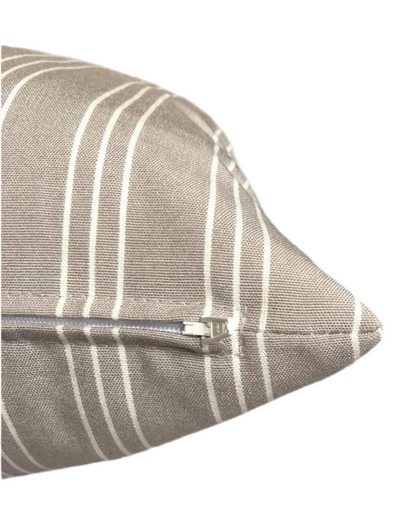 Lido cushion, black, grey, light blue