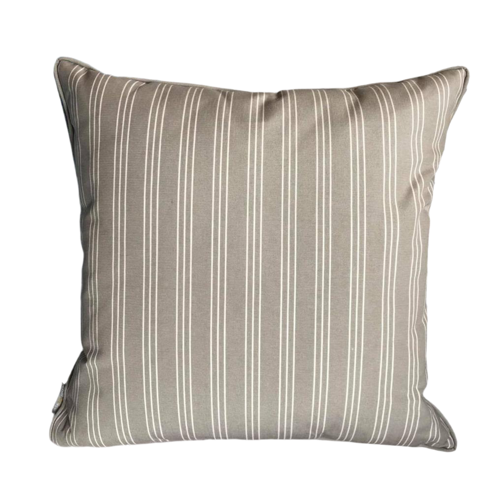 Lido cushion, black, grey, light blue