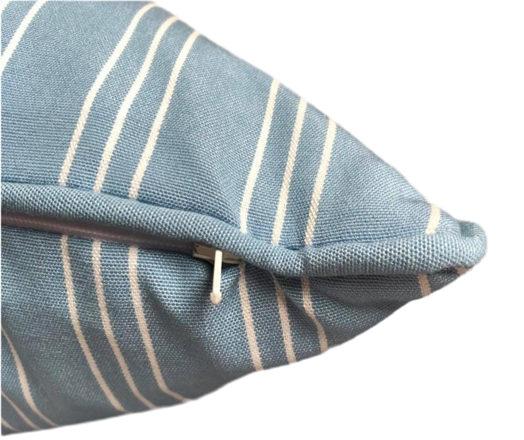 Lido cushion, black, grey, light blue
