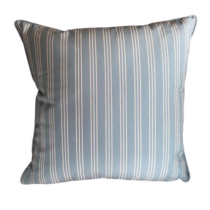 Lido cushion, black, grey, light blue