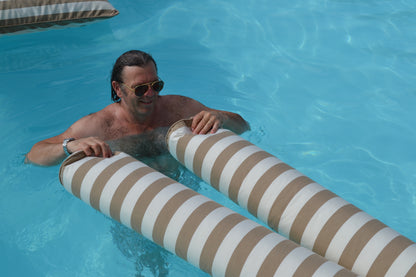 XXL Yacht Swimming Noodle Beige/Cream or Grey/White