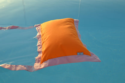 Water Hammock Float Mallorca Pink-Lime-Tangerine