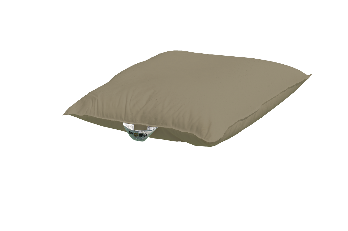 Taupes Schwimmkissen Float Formentera 100x100 und 60x60 cm von chillisy hergestellt in Deutschland