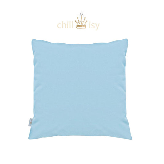 Outdoor Kissen Aqua Blau – wasserabweisend, wetterfest & UV-beständig, Made in Germany | chillisy®