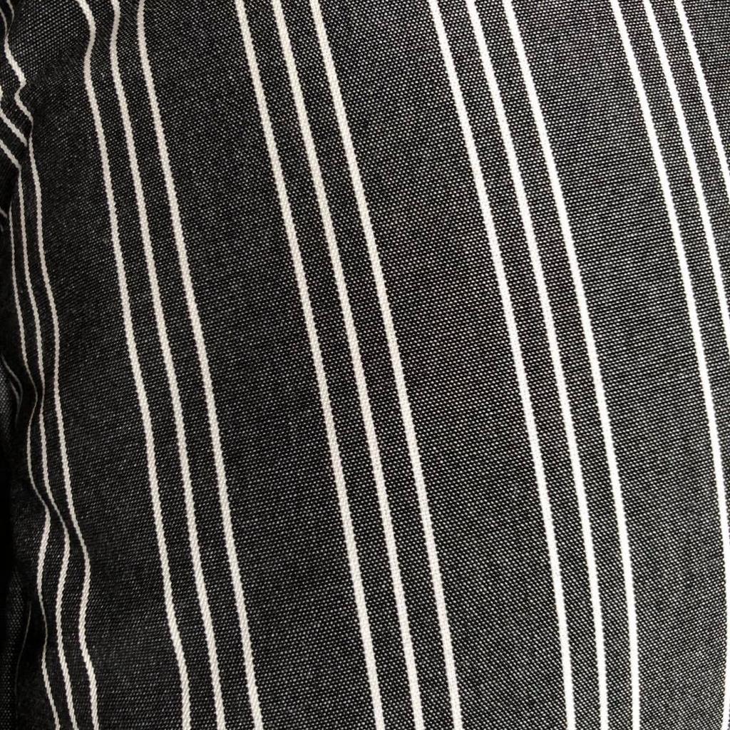 Lido cushion, black, grey, light blue