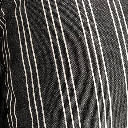 Lido cushion, black, grey, light blue