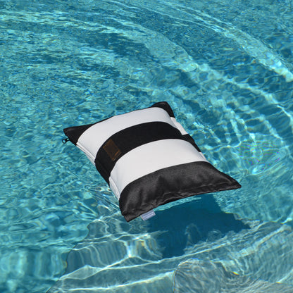 Pool beanbag SVETI STEFAN black/white