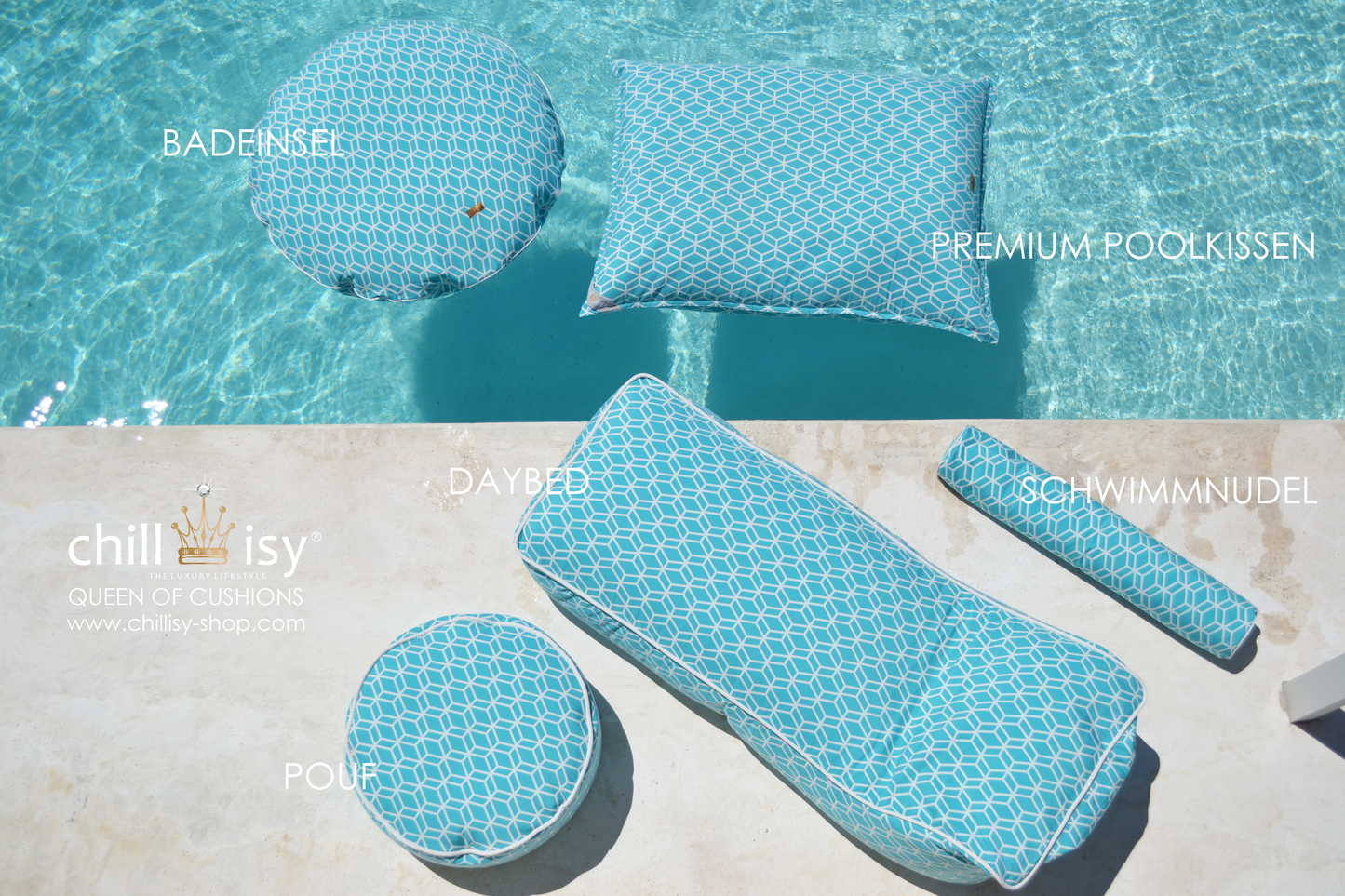 Daybed Crystal Blue