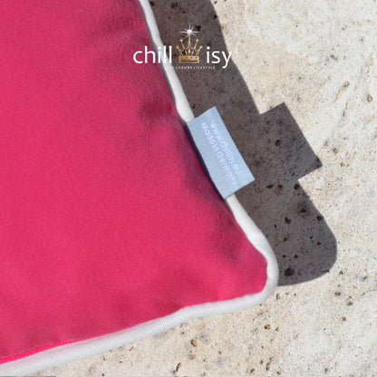 Pinkes Outdoorkissen Lampone