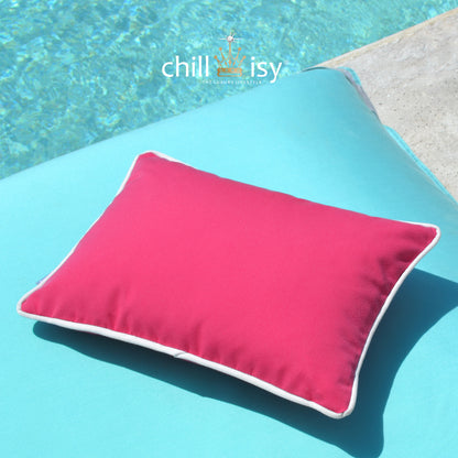 Pinkes Outdoorkissen Lampone
