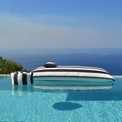 Flaschenkühler schwimmender Champagne Belt "Sveti Stefan" für Flaschen bis zu 1,5 Liter Magnum, Pool Sitzsack Sveti Stefan 190x100 cm, Marke: chillisy