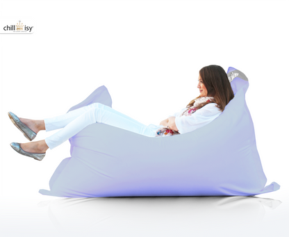 Luxury Outdoor Beanbag Summertime Midi 160 × 120 cm by chillisy® - for indoor & outdoor use 