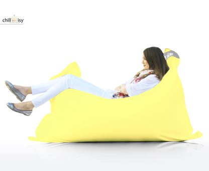Luxury Outdoor Beanbag Summertime Midi 160 × 120 cm by chillisy® - for indoor & outdoor use 