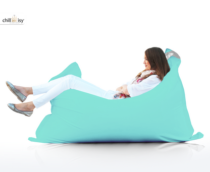 Luxury Outdoor Beanbag Summertime Midi 160 × 120 cm by chillisy® - for indoor & outdoor use 