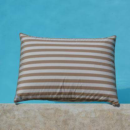 Pool Beanbag LE CLUB Beige Striped