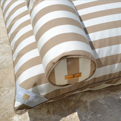 XXL Yacht Swimming Noodle Beige/Cream or Grey/White
