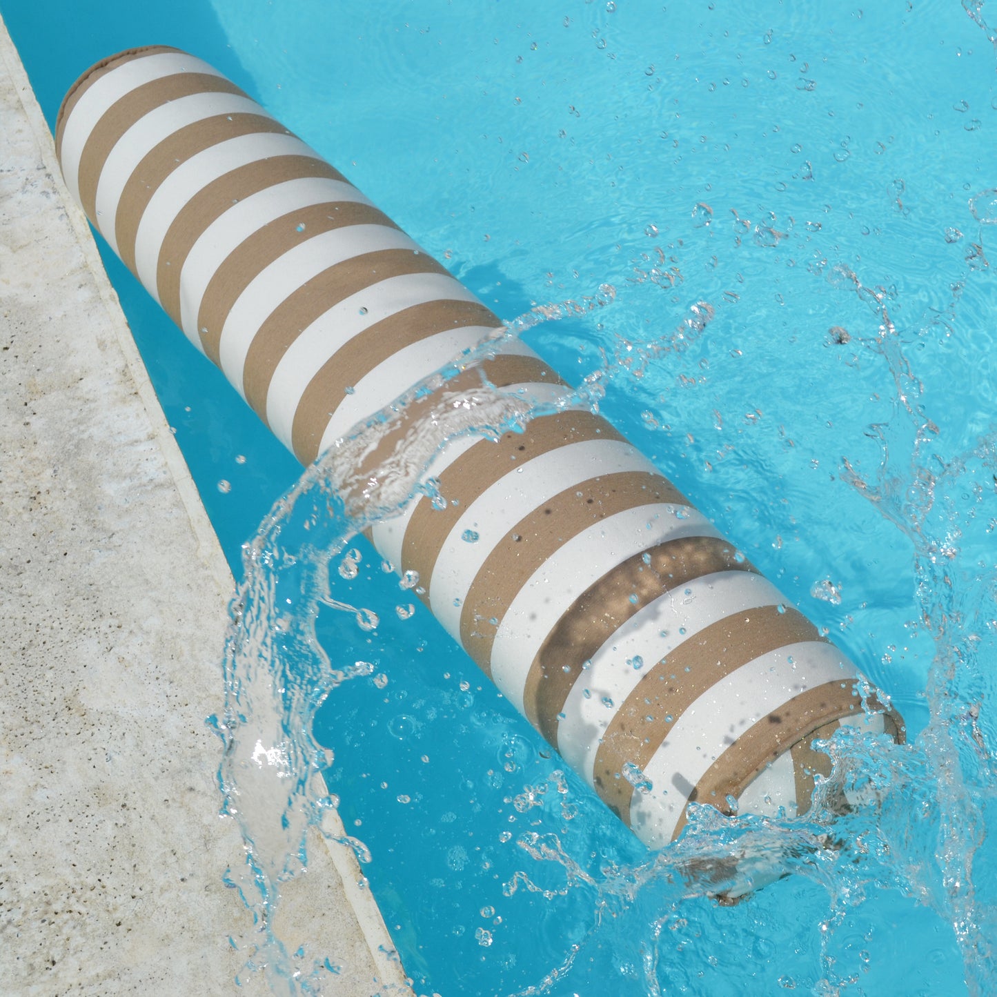 XXL Yacht Swimming Noodle Beige/Cream or Grey/White