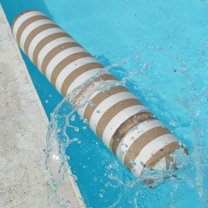 XXL Yacht Swimming Noodle Beige/Cream or Grey/White