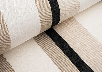 Cushion Sunbrella® Stripes Canyon Beige