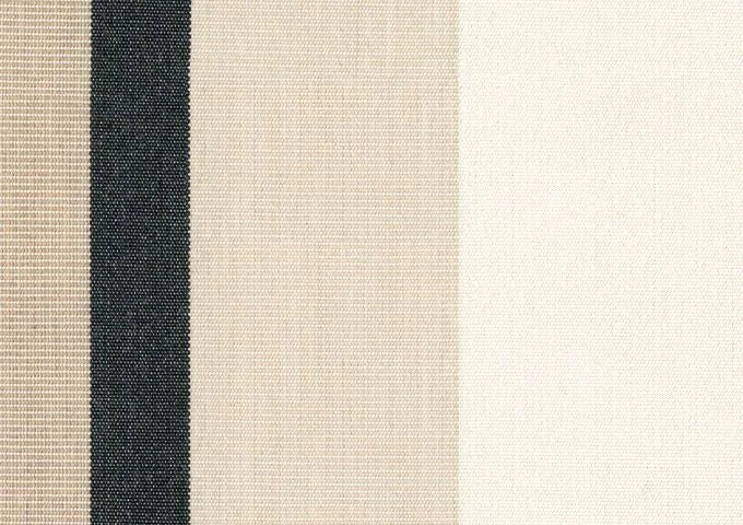 Cushion Sunbrella® Stripes Canyon Beige