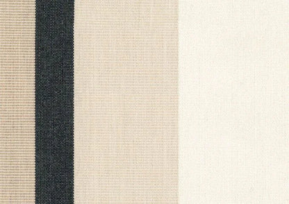 Cushion Sunbrella® Stripes Canyon Beige