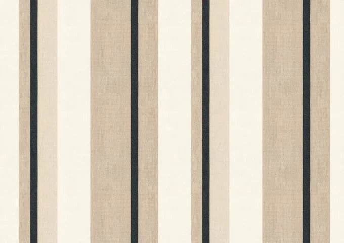 Cushion Sunbrella® Stripes Canyon Beige