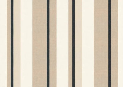 Cushion Sunbrella® Stripes Canyon Beige
