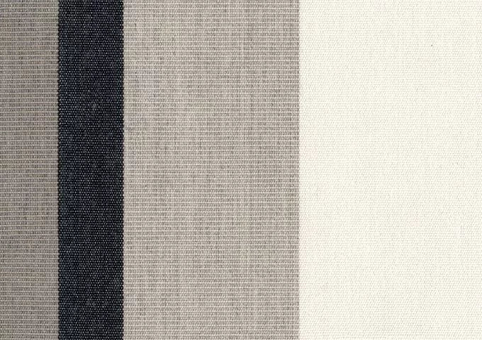 Cushion Sunbrella® Stripes Canyon Gray