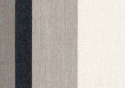 Cushion Sunbrella® Stripes Canyon Gray