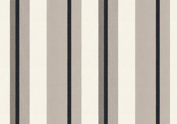 Cushion Sunbrella® Stripes Canyon Gray
