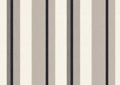 Cushion Sunbrella® Stripes Canyon Gray