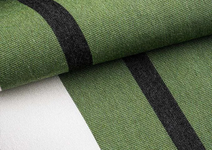 Sunbrella® Stripes Canyon Green Cushion
