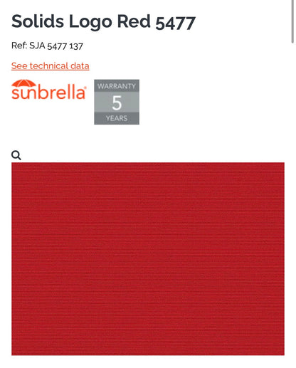 Sunbrella Logo Red 