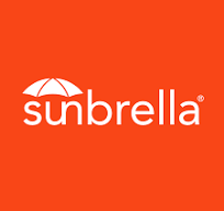 Cushion Sunbrella® Stripes Canyon Gray